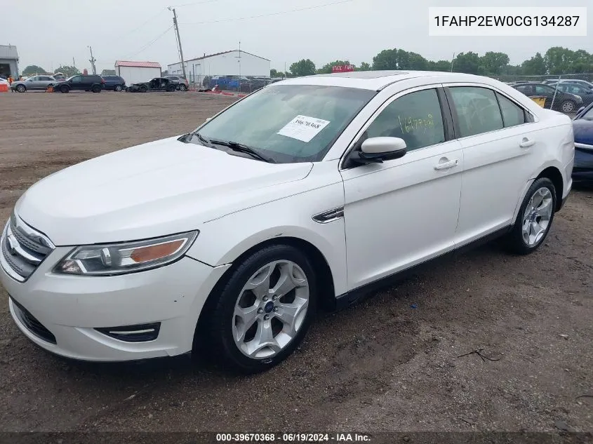 2012 Ford Taurus Sel VIN: 1FAHP2EW0CG134287 Lot: 39670368