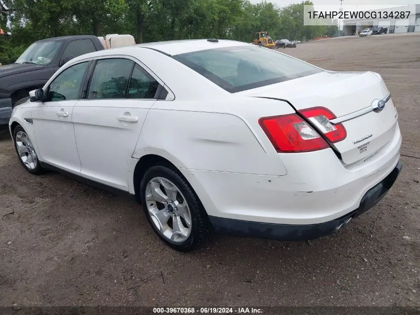 2012 Ford Taurus Sel VIN: 1FAHP2EW0CG134287 Lot: 39670368