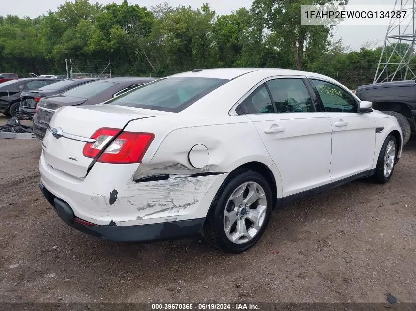 2012 Ford Taurus Sel VIN: 1FAHP2EW0CG134287 Lot: 39670368