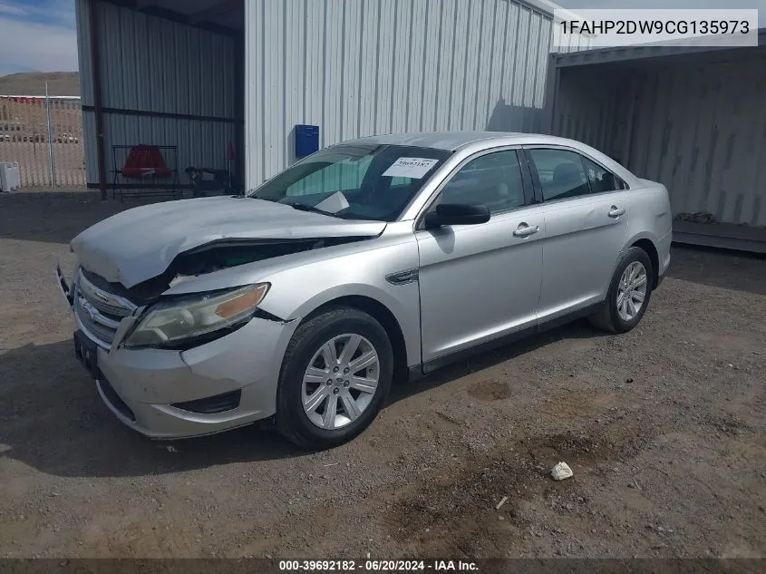 1FAHP2DW9CG135973 2012 Ford Taurus Se