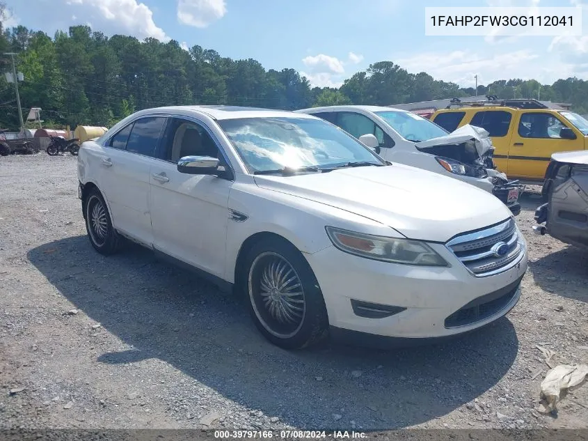 2012 Ford Taurus Limited VIN: 1FAHP2FW3CG112041 Lot: 39797166