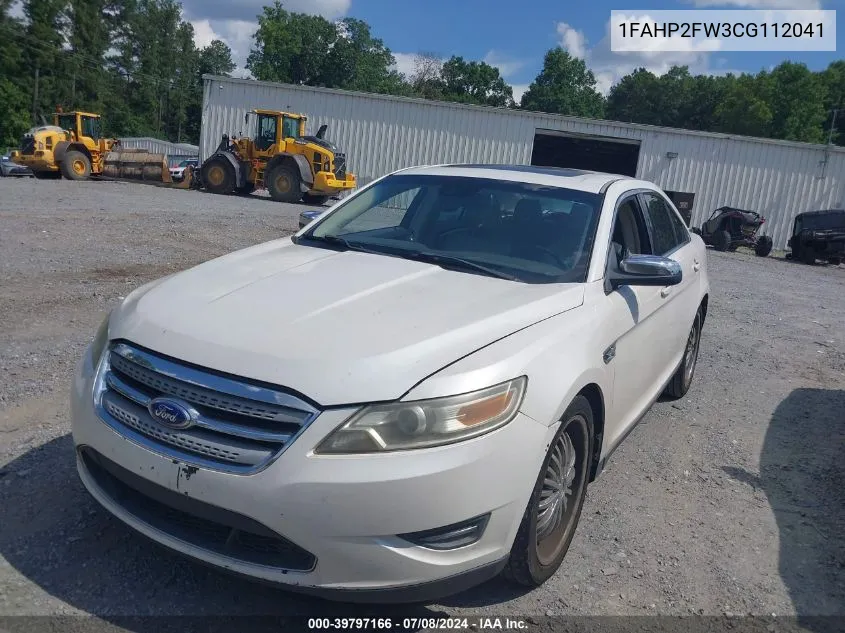 2012 Ford Taurus Limited VIN: 1FAHP2FW3CG112041 Lot: 39797166