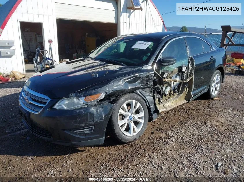 1FAHP2HW4CG125426 2012 Ford Taurus Sel