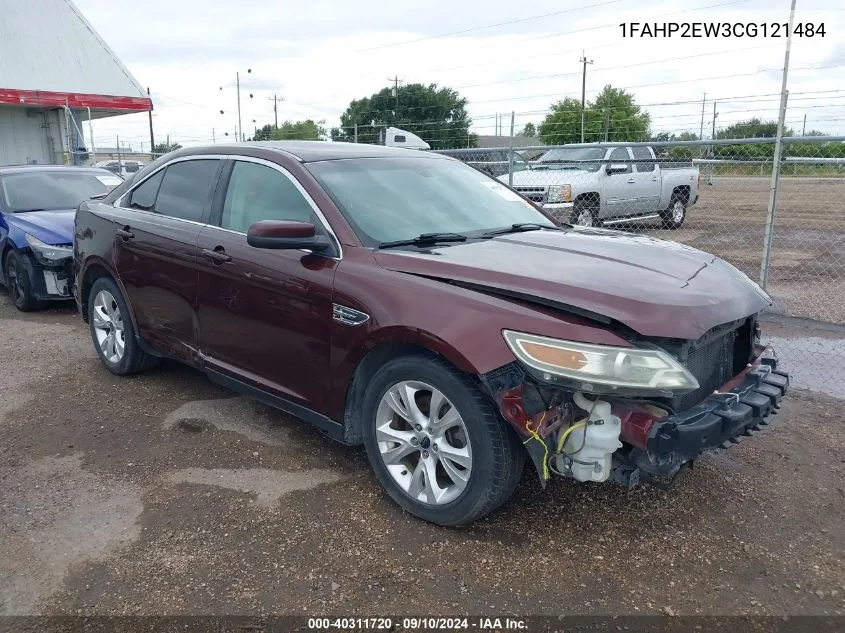 2012 Ford Taurus Sel VIN: 1FAHP2EW3CG121484 Lot: 40311720