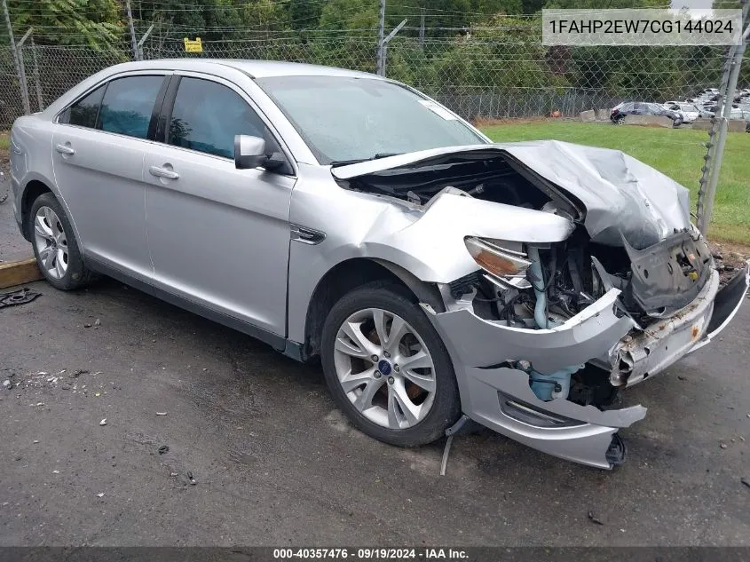 2012 Ford Taurus Sel VIN: 1FAHP2EW7CG144024 Lot: 40357476