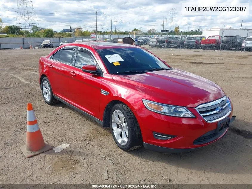 2012 Ford Taurus Sel VIN: 1FAHP2EW2CG123307 Lot: 40364724