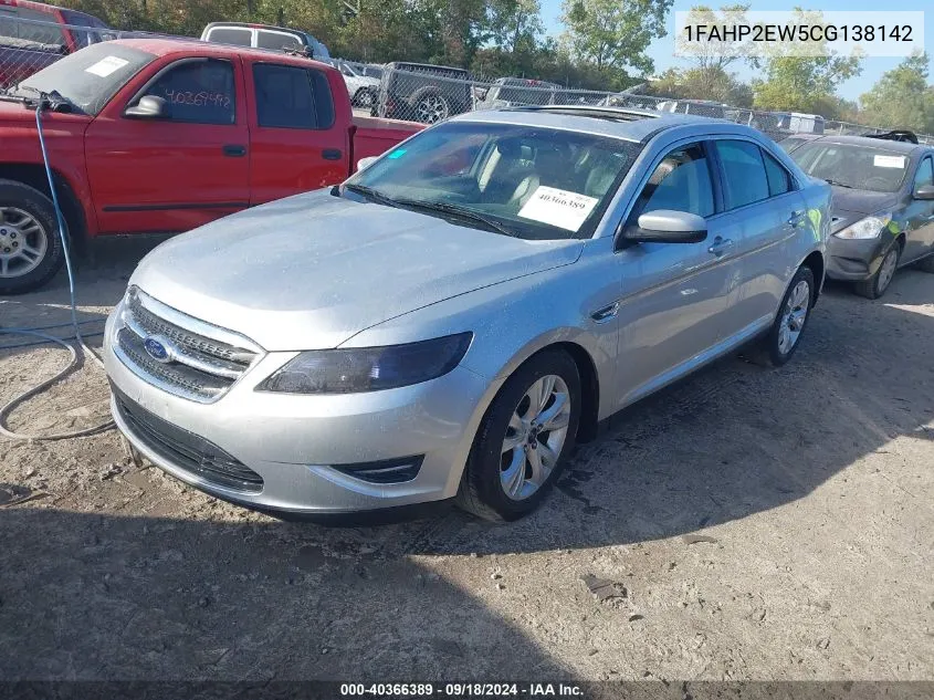 1FAHP2EW5CG138142 2012 Ford Taurus Sel