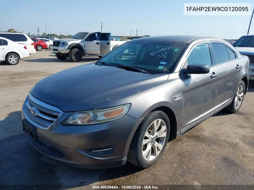 2012 Ford Taurus Sel VIN: 1FAHP2EW9CG120095 Lot: 40539444