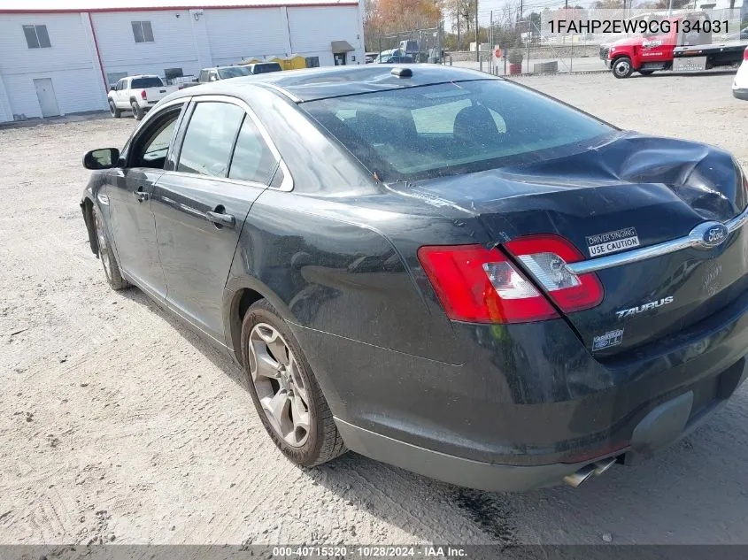 2012 Ford Taurus Sel VIN: 1FAHP2EW9CG134031 Lot: 40715320