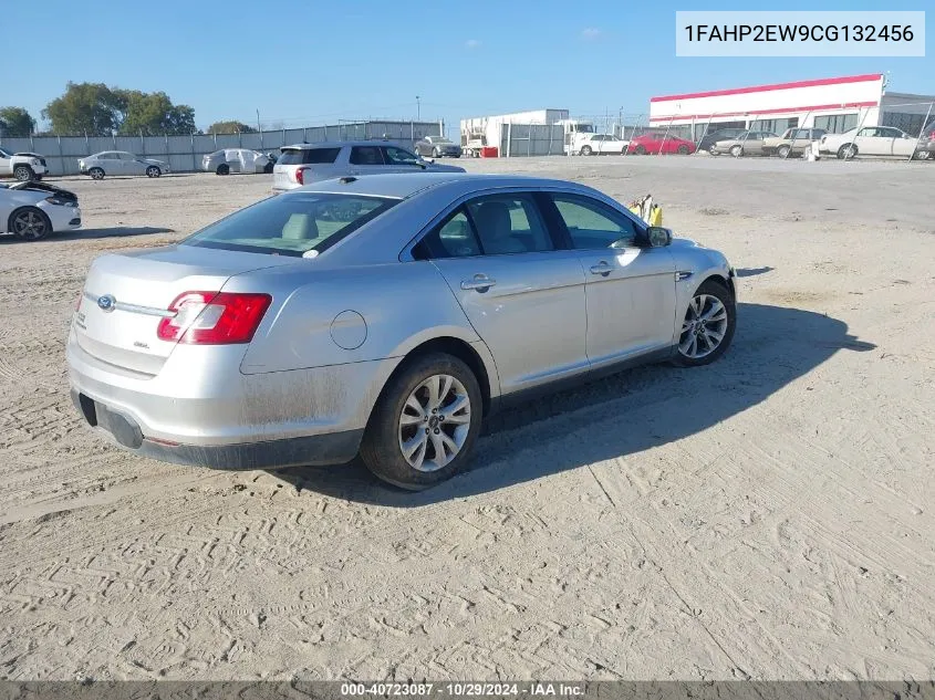 2012 Ford Taurus Sel VIN: 1FAHP2EW9CG132456 Lot: 40723087