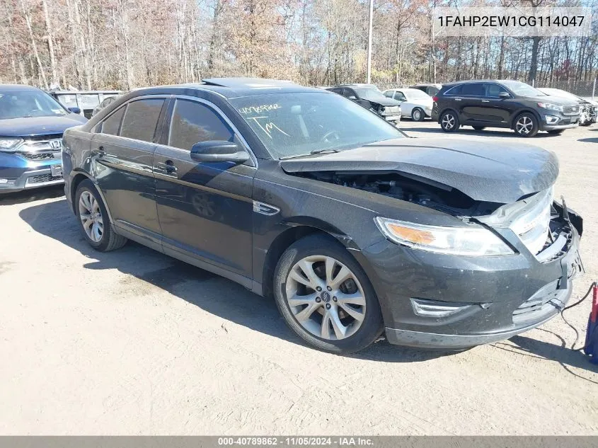 2012 Ford Taurus Sel VIN: 1FAHP2EW1CG114047 Lot: 40789862