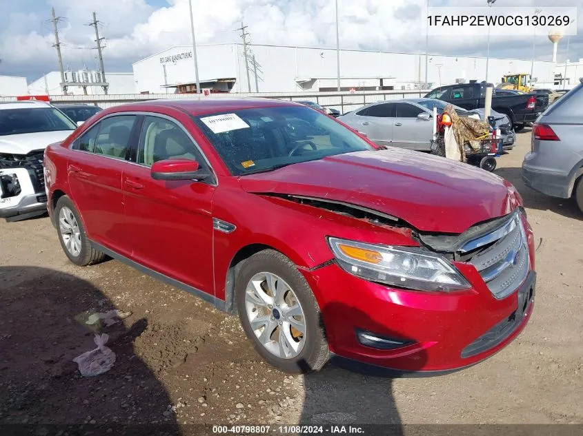 2012 Ford Taurus Sel VIN: 1FAHP2EW0CG130269 Lot: 40798807