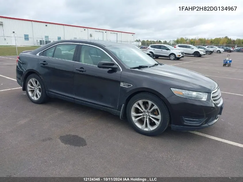 2013 Ford Taurus Sel VIN: 1FAHP2H82DG134967 Lot: 12124345