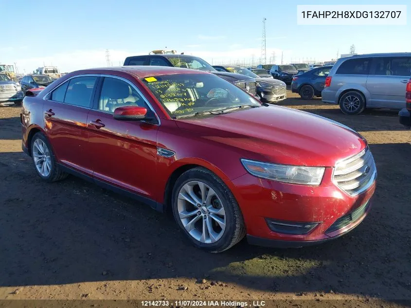 2013 Ford Taurus Sel VIN: 1FAHP2H8XDG132707 Lot: 12142733