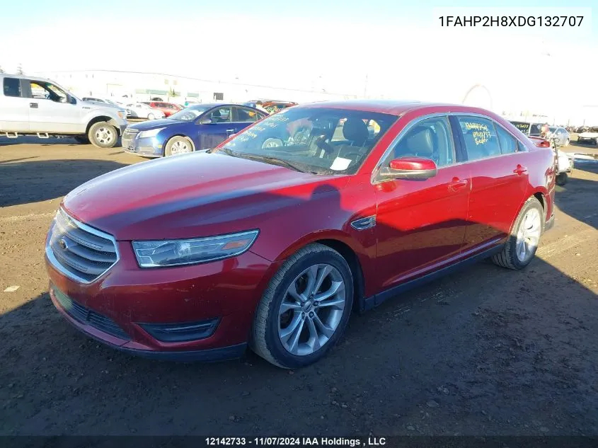 2013 Ford Taurus Sel VIN: 1FAHP2H8XDG132707 Lot: 12142733