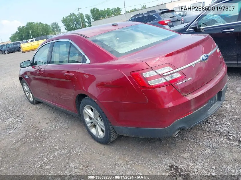 2013 Ford Taurus Sel VIN: 1FAHP2E85DG197307 Lot: 39659288