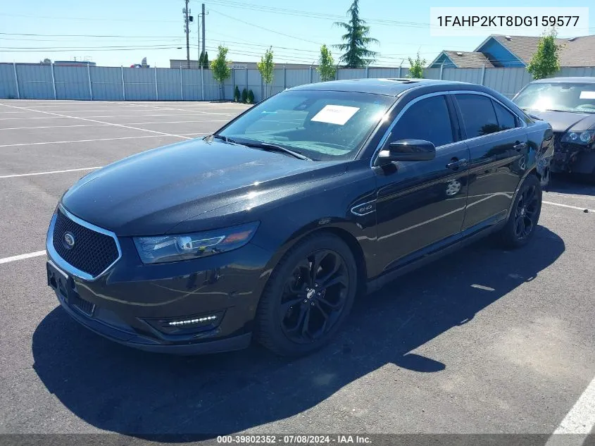 2013 Ford Taurus Sho VIN: 1FAHP2KT8DG159577 Lot: 39802352