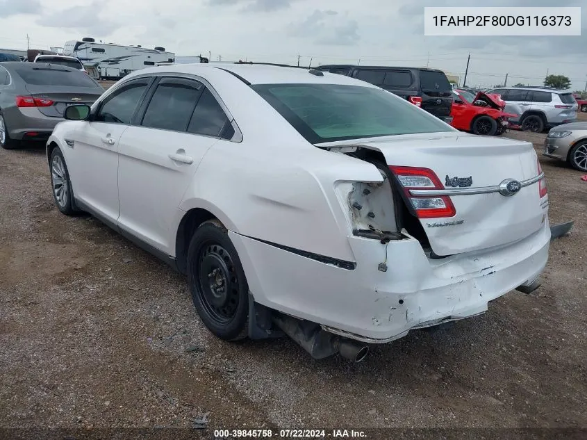 1FAHP2F80DG116373 2013 Ford Taurus Limited