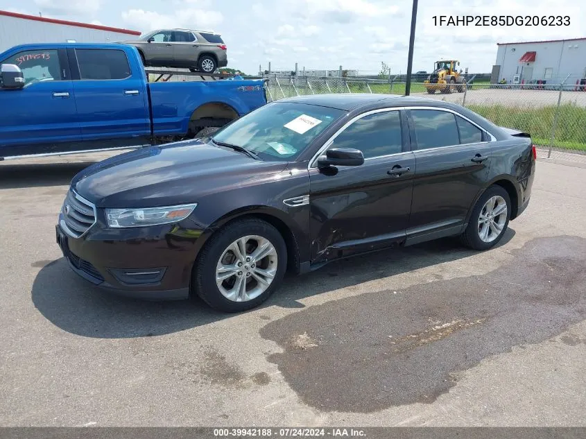 2013 Ford Taurus Sel VIN: 1FAHP2E85DG206233 Lot: 39942188