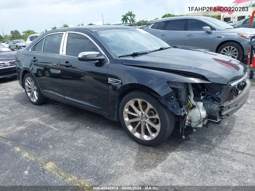 2013 Ford Taurus Limited VIN: 1FAHP2F84DG220283 Lot: 40045974