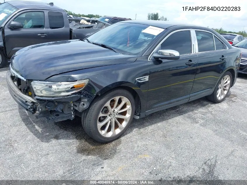 2013 Ford Taurus Limited VIN: 1FAHP2F84DG220283 Lot: 40045974