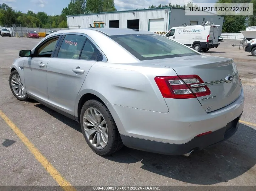 1FAHP2F87DG222707 2013 Ford Taurus Limited