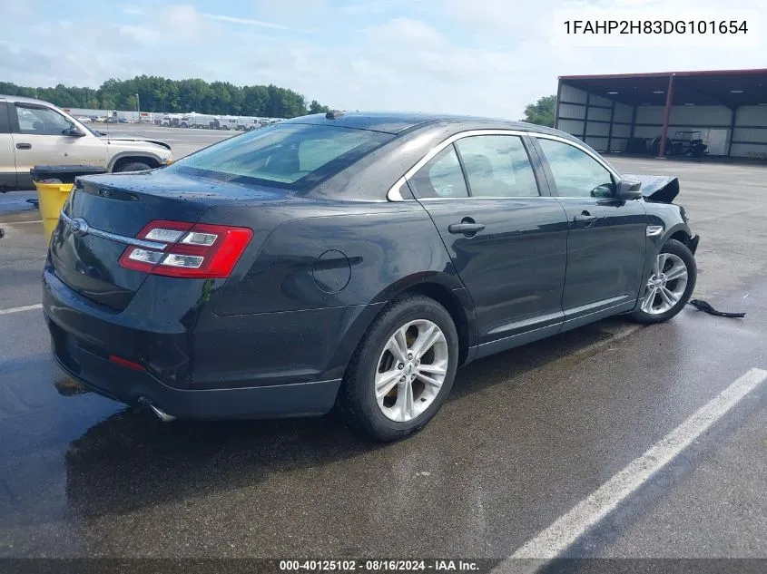 2013 Ford Taurus Sel VIN: 1FAHP2H83DG101654 Lot: 40125102