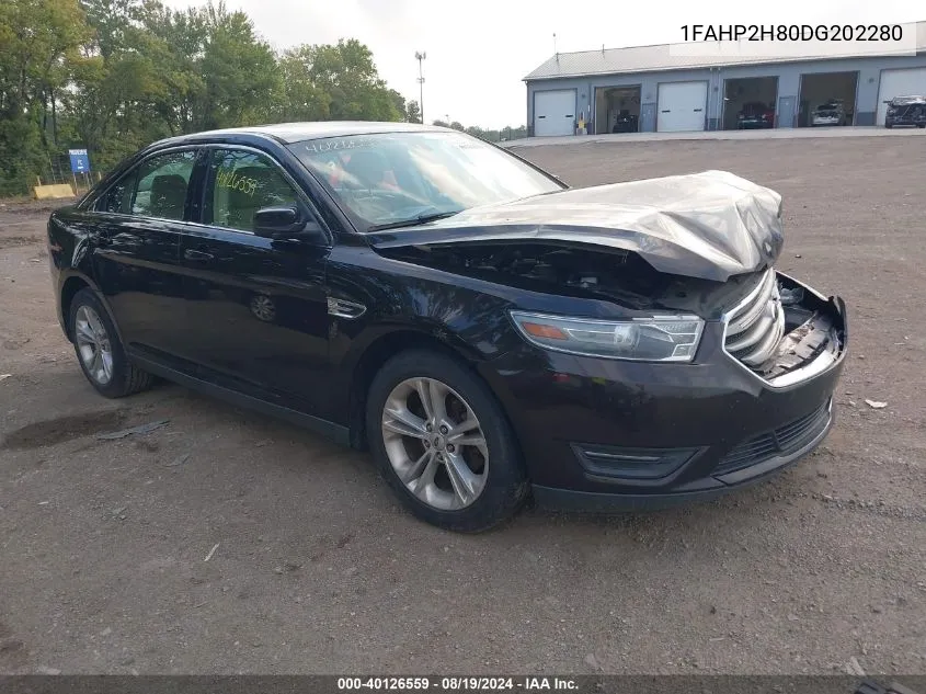 2013 Ford Taurus Sel VIN: 1FAHP2H80DG202280 Lot: 40126559