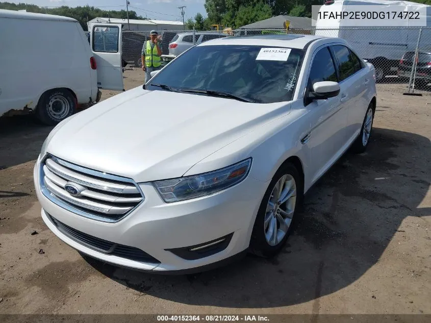 1FAHP2E90DG174722 2013 Ford Taurus Sel