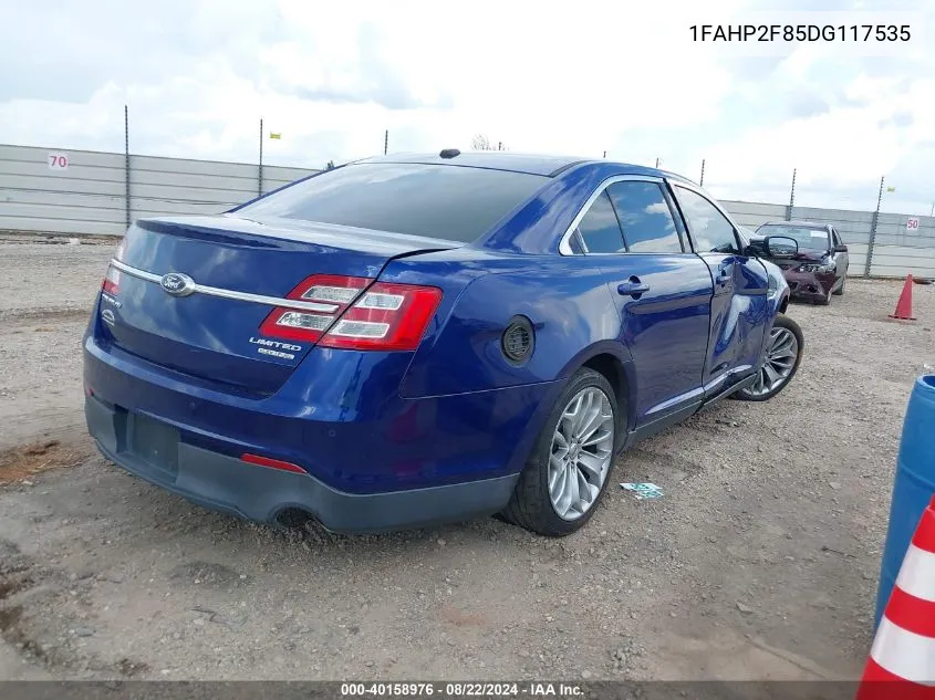 1FAHP2F85DG117535 2013 Ford Taurus Limited