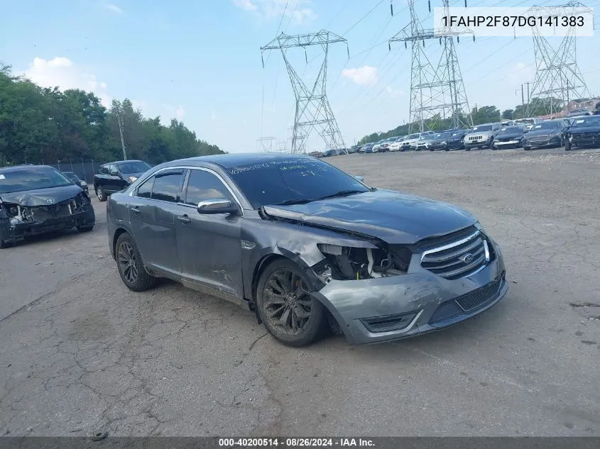 1FAHP2F87DG141383 2013 Ford Taurus Limited