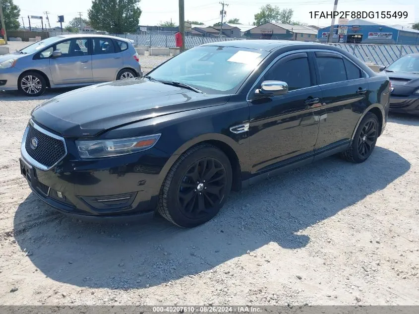 2013 Ford Taurus Limited VIN: 1FAHP2F88DG155499 Lot: 40207610