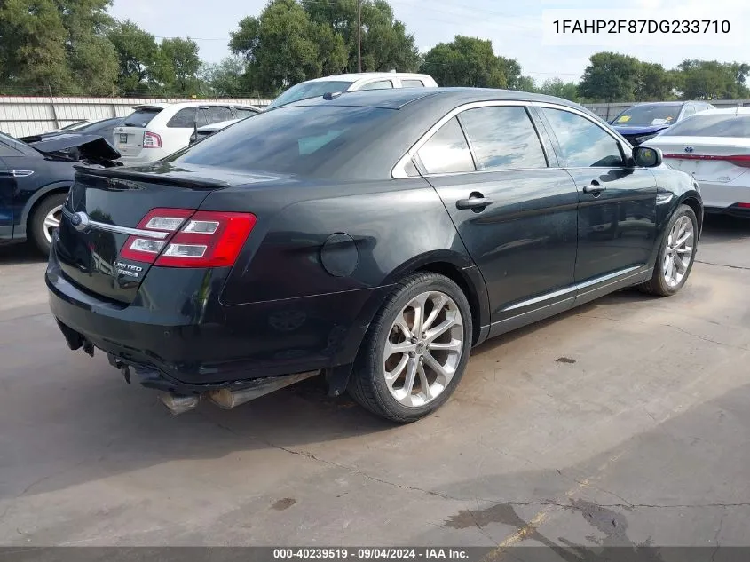 2013 Ford Taurus Limited VIN: 1FAHP2F87DG233710 Lot: 40239519