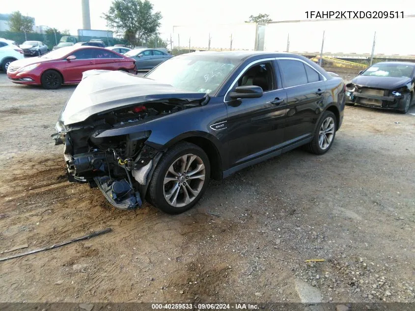 1FAHP2KTXDG209511 2013 Ford Taurus Sho