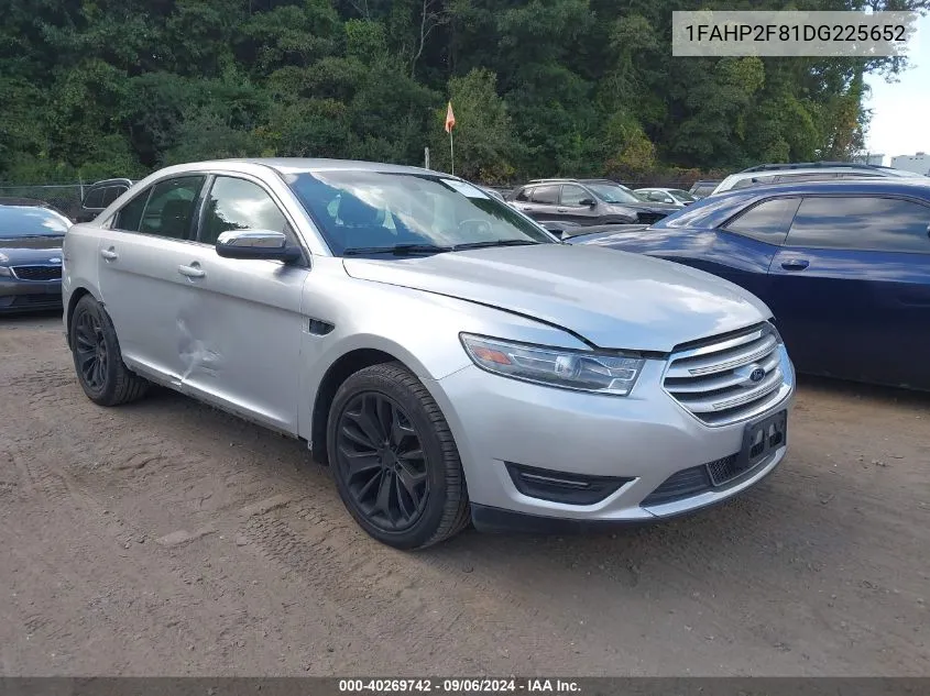 1FAHP2F81DG225652 2013 Ford Taurus Limited