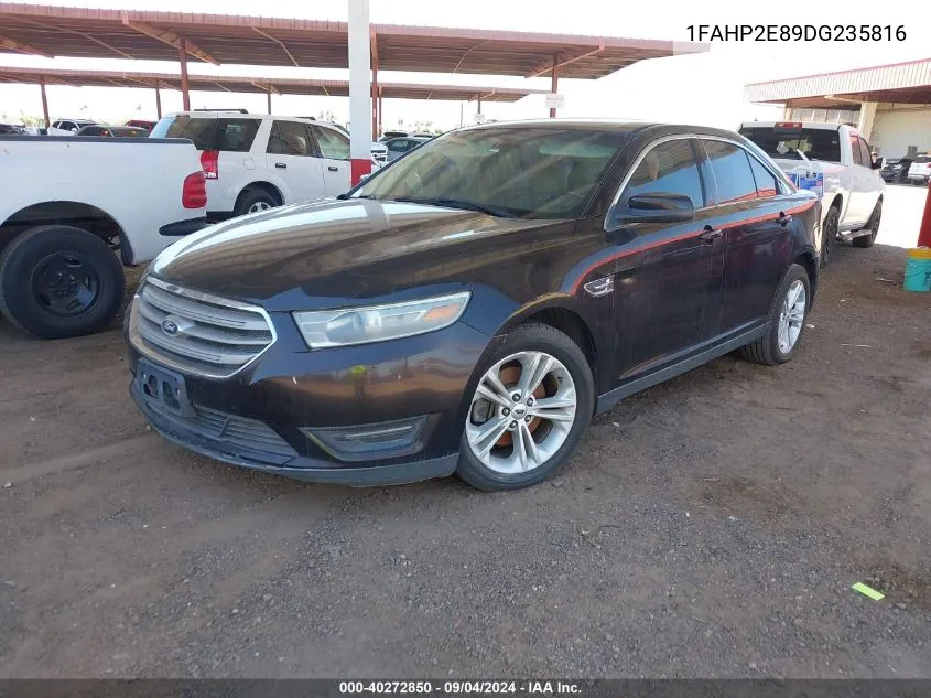 1FAHP2E89DG235816 2013 Ford Taurus Sel