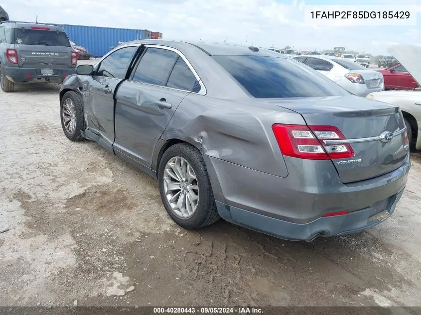 2013 Ford Taurus Limited VIN: 1FAHP2F85DG185429 Lot: 40280443