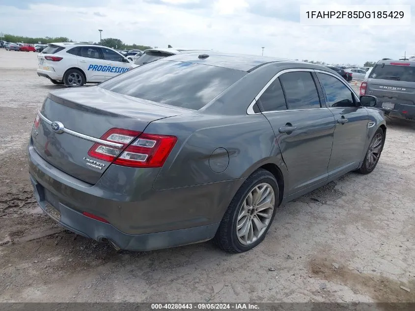 1FAHP2F85DG185429 2013 Ford Taurus Limited