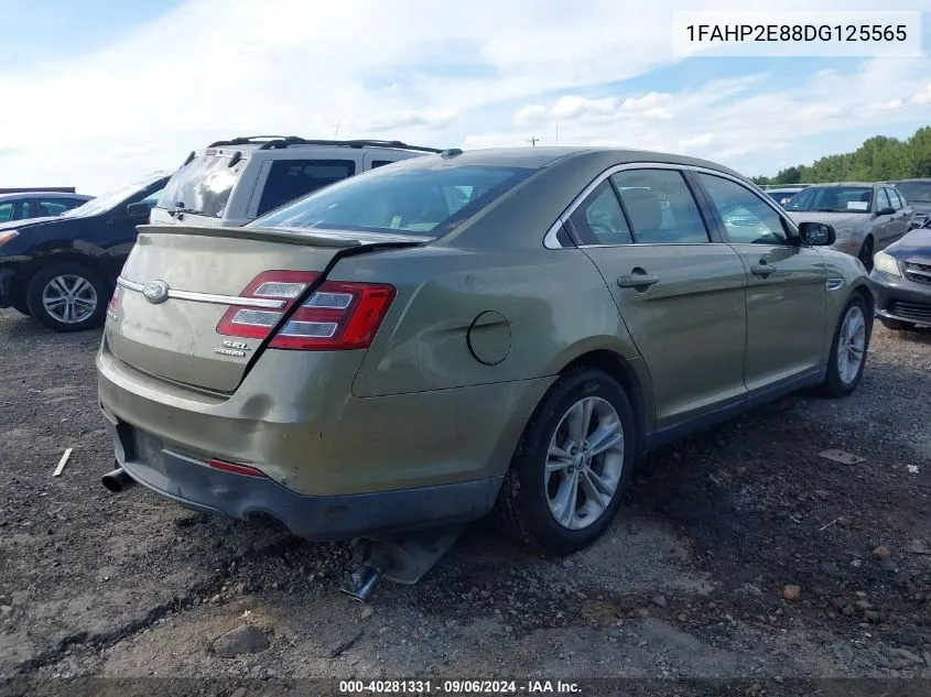 1FAHP2E88DG125565 2013 Ford Taurus Sel