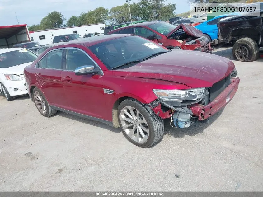 1FAHP2F80DG107687 2013 Ford Taurus Limited