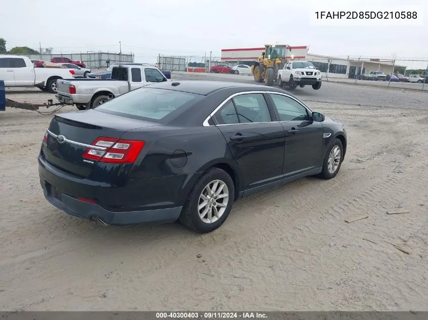 2013 Ford Taurus Se VIN: 1FAHP2D85DG210588 Lot: 40300403