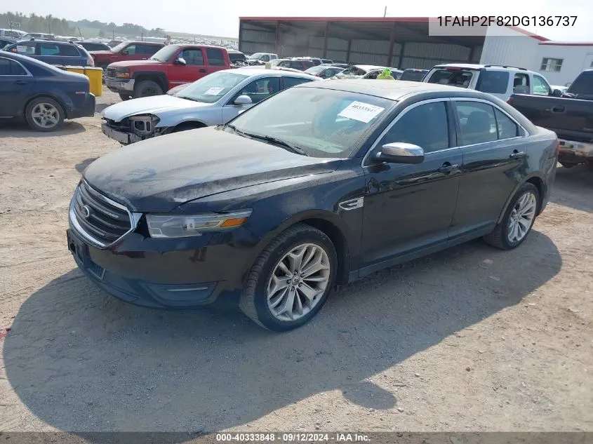 1FAHP2F82DG136737 2013 Ford Taurus Limited