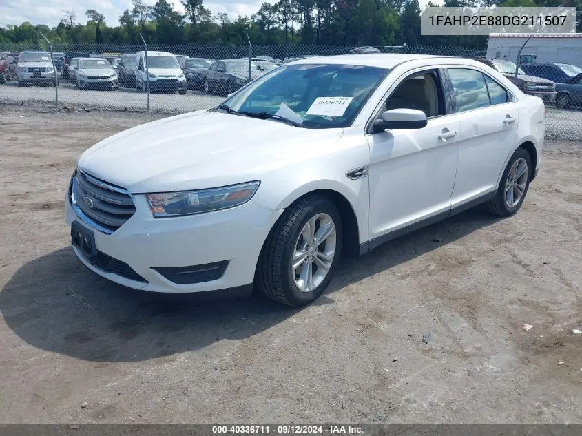 1FAHP2E88DG211507 2013 Ford Taurus Sel