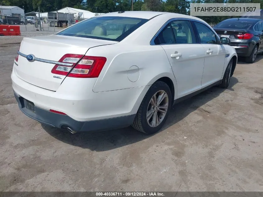 2013 Ford Taurus Sel VIN: 1FAHP2E88DG211507 Lot: 40336711