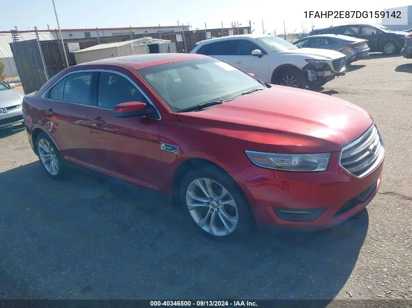 2013 Ford Taurus Sel VIN: 1FAHP2E87DG159142 Lot: 40346500