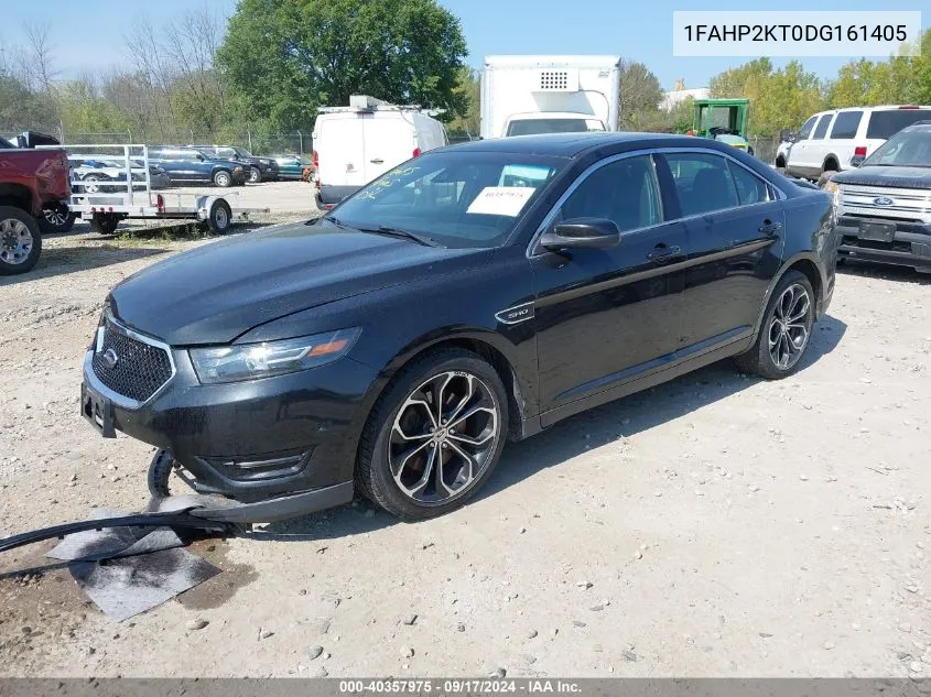 2013 Ford Taurus Sho VIN: 1FAHP2KT0DG161405 Lot: 40357975