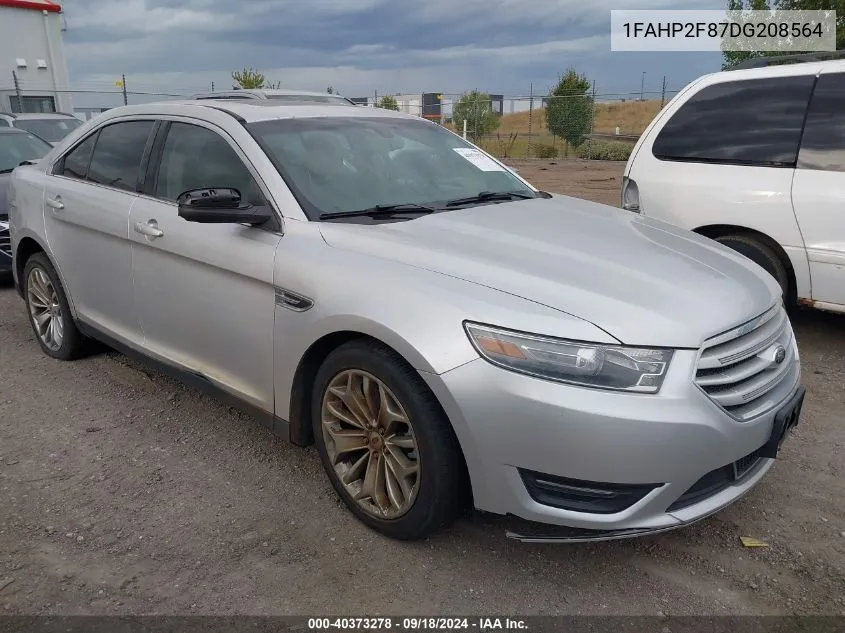 2013 Ford Taurus Limited VIN: 1FAHP2F87DG208564 Lot: 40373278