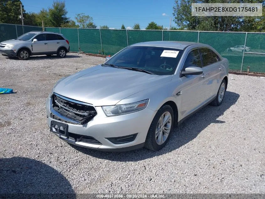 1FAHP2E8XDG175481 2013 Ford Taurus Sel