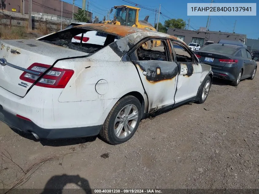 1FAHP2E84DG137941 2013 Ford Taurus Sel