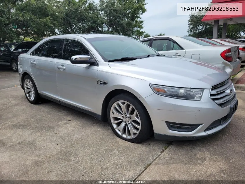 2013 Ford Taurus Limited VIN: 1FAHP2F82DG208553 Lot: 40391952